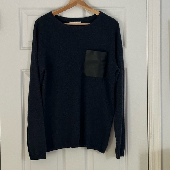 Sandro Cashmere Scoop Neck Sweater - Picture 4 of 5